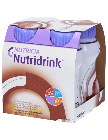 Nutridrink Integratore Cioccolato 4x200 ml